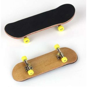 Maple Hout Vinger Skateboard Toets Speelgoed Professionele Dragende Wielen Skid Pad