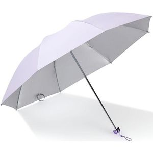Wind Slip Opvouwbare Paraplu Mannen En Vrouwen Regenachtige Outdoor Grote Blauwe Paraplu Volwassen Draagbare Zonnebrandcrème Parasol Paraplu
