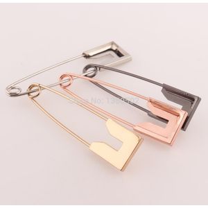 5 stks/partij 80mm zilver/rose gold/zwart/goud kleur grote Veiligheidsspelden Broche Pins Naaien Tool