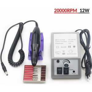Elektrische Nail Boor Machine 35000Rpm Beroep Manicure Pedicure Machine Frees Accessoires Nagelvijl Manicure Tool Kit