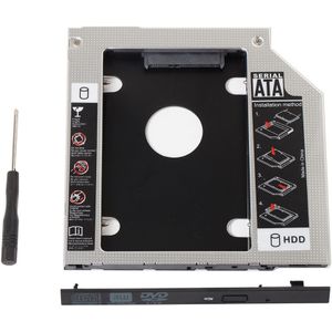 Sata 2nd Harde Schijf Hdd Ssd Case Caddy Adapter Voor Asus K53 N43sl X73 X83 N53Jf N53Jl K73 K73BY K73T