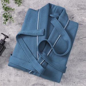 Winter Badjas Lueury Mannen Casual Handdoek Fleece Flanel Nachtkleding Warm Paar Homewear Flanel Riem Pyjama Kimono Badjas Gown