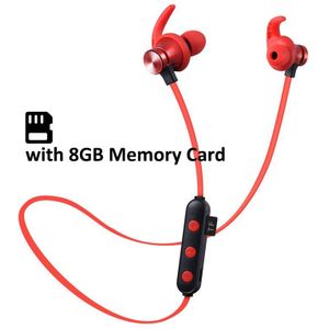 Sport MP3 Player Wireless Headset Running Usb MP3 Met Oortelefoon Ondersteuning 16 Gb Micro Sd Tf Kaart Voor telefoon Met Micphone