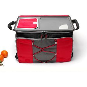 Branded Grote Capaciteit Thermische Vouwen Koeltas Picknick Lunchbox Geïsoleerde Cool Handtassen Ice Pack Voertuig Isolatie Thermo Zakken