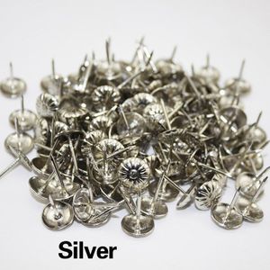 50 Stks/partij Antiek Brons Kopspijkers Bekleding Nail Sieraden Wijn Case Box Sofa Decoratieve Tack Stud Push Pin Deur Nail hardware