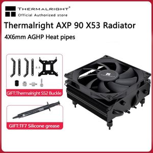 Thermalright AXP90-X47 FULL 47mm Chassis Fan Pure Copper Down Pressure Radiator 4X6mmAGHP Heat Pipe Reflow Soldering Process Fan