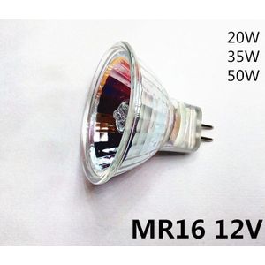 10 Stks/partij Halogeen MR16 12V 20W Spotlight MR16 12V 25W 35W 50W Spotlight 12V MR16 50W Halogeen Licht Cup Vorm 12V 35W MR16