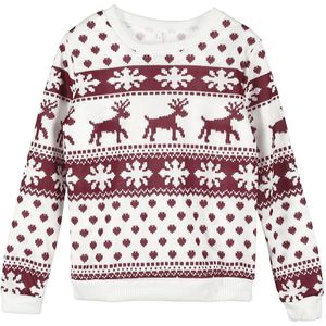 Mode vrouwen Kerst Trui Jumper Hooded Trui Tops Xmas Lange Mouwen Deer Print Truien Tops