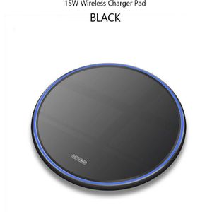 15W Qi Draadloze Oplader Voor Iphone X Xr Xs Max 8 Snelle Wirless Opladen Voor Samsung Xiaomi Huawei Telefoon qi Lader Draadloze
