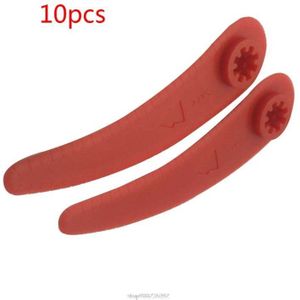 10 Stuks Plastic Vervanging Gras Strimmer Trimmer Blades Grasmaaimachineblad Voor Bosch Art 26-18 23-18 li O07 20