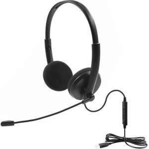 Usb Callcenter Headset Met Noise Cancelling Microfoon Voor Pc Home Office Telefoon Klantenservice Plug En Play