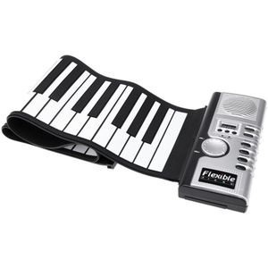 Flexibele Roll Up Elektronische Soft Keyboard Piano Draagbare 61 Toetsen