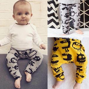 Pasgeboren Baby Jongens Meisjes Bodem Lange Broek Leggings Broek Katoenen Kleding 0-3Y