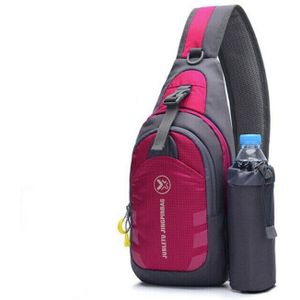 6 kleuren Waterdichte Kleine Borst Bag Pack Reizen Sport Schouder Sling Messenger Cross Bags