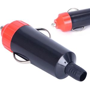 Verkoop 12V Man Sigarettenaansteker Plug Motorfiets Socket Power Charger Adapter Connector + Zekering Converter Plug