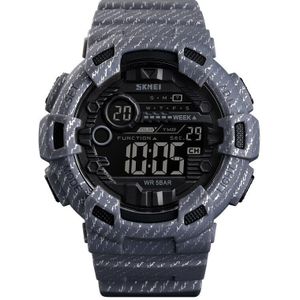 Skmei Sport Horloge Mannen Mode Digitale Horloges Mens Week Datum Stopwatch Relogio Digitale 2 Tijd Countdown Montre Homme