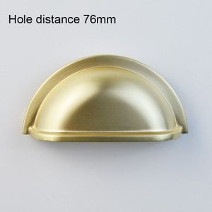 Goud/Brons Shell Handvat Oren Half Ronde Meubels Handvat Kledingkast Kast Muur Kast Handvat Keuken Lade Deur Handva
