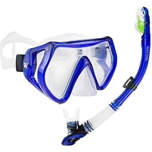Volwassenen Snorkel Set Duiken Glazen Anti-Fog Duiken Masker Met Adem Tube Set Voor Duiken Zwemmen