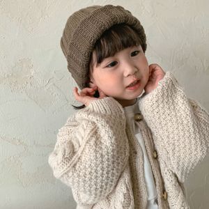 8777 Koreaanse Kinderen Truien Vest Herfst En Winter Baby Grof Wol Hennep Retro Vest Jas Jongens Meisjes Truien