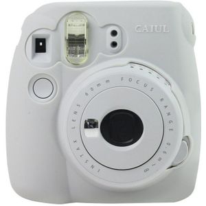 Zachte Siliconen Huid Beschermende Shell Tassen Camera Gevallen Geschikt Voor Polaroid Fujifilm Instax Mini 8/8 + Carrying Opslag Cover Bag