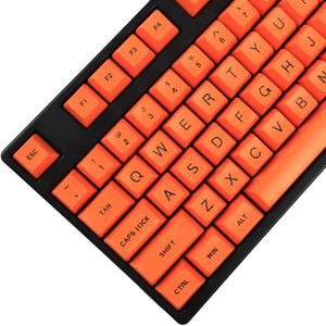 Sa 112 Keycap Double Shot Non Schijnen Door Dikke Abs Bal Vorm Ansi Iso Keyset Voor Mx Mechanische Toetsenbord 61 87 Tkl 104 Laptop