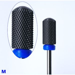Zwarte keramische nail boren elektrische manicure machine accessoires manicure gereedschap manicure pedicure nagelvijl keramische cutter