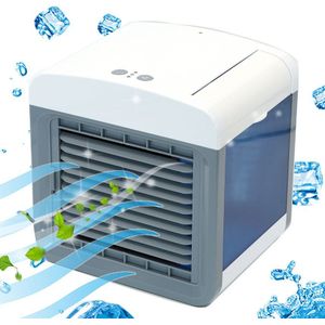 Mini Persoonlijke Luchtkoeler & Luchtbevochtiger Draagbare Airconditioner Usb Mute Tafel Fan Apparaat 7 Kleur Lichten Airconditioner WT-303