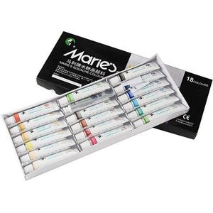 Maries 12/18/24/36 kleur art gouache set 12 ml reclame verf set