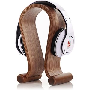 Samdi Houten Berkenhout Hoofdtelefoon Stand Gaming Headset Oortelefoon Weergave Houder Hanger Houten Headset Houder Duurzaam Vriendelijke