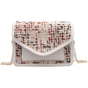 Dames Tassen Mode Wol Schouder Slingerde Ketting Kleine Vierkante schoudertas dames borsa donna bolsas feminina torebka damska