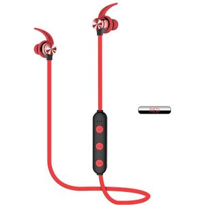 XT22 Sport Bluetooth-Compatibel Oortelefoon Magnetische Draadloze Headset Ondersteuning Tf Sd-kaart Stereo Bass Waterdichte Hoofdtelefoon