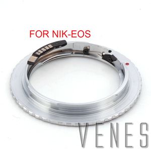 Venes Voor Nik-EOS 2nd Generatie Upgrade Diafragma AF Bevestigen B-Type Adapter Voor Nikon F Mount Lens canon (D) SLR Camera
