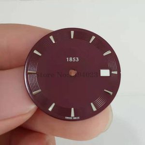 27Mm Wijzerplaat Handen Voor T035210A Dames Quartz T035 Horloge Tekst Horloge Accessoires T035210 Reparatie Onderdelen