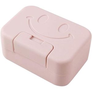 Punch-Gratis Huishouden Zeepkist Met Deksel Draagbare Reizen Zeep Opbergdoos Zeep Houder Verzegelde Waterdichte Geschikt Voor Camping gym