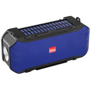 Zonne-energie Opladen Draadloze Luidspreker Met Fm Radio Led Zaklamp Tf Card Ondersteuning Outdoor Solar Power Blutooth Speaker Strand Boombox