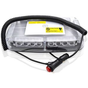 24 Led Auto Dak Strobe Light Led Knippert Emergency Waarschuwingslichten Politie Brand Voertuig Flash Licht Baken 12V