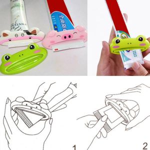 Cartoon Tube Squeezer Badkamer Tandpasta Squeeze Dispenser Rolhouder Thuis Grondstoffen Dier multifunctionele squeezer
