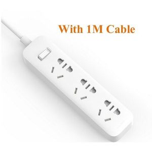 Originele Xiao mi mi jia home power Strip 1 M kabel 3 Extension socket Power Converter Adapter Mi Stopcontact