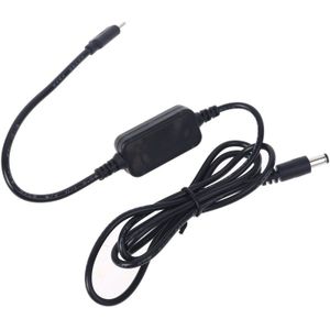 Usb C Pd Type C Male Naar 12V 20V 5.5X2.1Mm Mannelijke Step Up Voeding kabel Voor Wifi Router Led Licht Cctv Camera En Meer