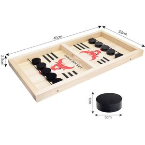 Desktop Schaken Ouder-kind Interactieve Schaken Tafel Bordspel Sling Voor Kinderen Speelgoed Game Hockey Snelle Tafelvoetbal Puck s2R0