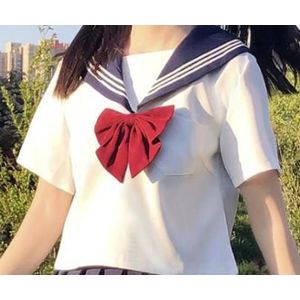 College Pak Korte Mouwen Sailor Plooirok Jk Uniformen Vrouwelijke Zomer Japanse School Girl Uniform