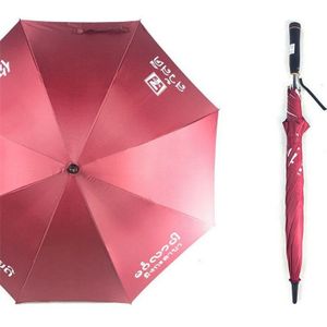 Creatieve Lange Handvat Paraplu Met Elektrische Ventilator Zomer Cooling Down Paraplu Uv Zonnebrandcrème Creatieve Paraplu