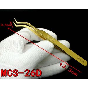 1 Pcs Vetus Mcs Stijl Professionele Wimper Extension Pincet Beauty Tools