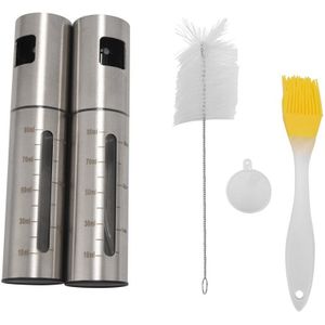 Olijfolie Sproeier Voor Koken, olie Dispenser Spray Fles Voor Keuken Azijn Spuiten Koken Salade Barbecue (2 Pack)