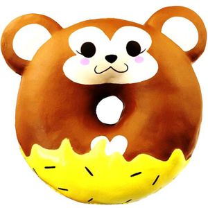 Punimaru Squishy Mannelijke Aap Dier Donuts Kan Knijp Geur Om Stress Mooie Speelgoed Voor Kinderen
