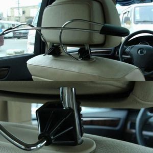 1 Pcs Rvs Hanger Kleden Car Auto Seat Hoofdsteun Kleerhanger Kleding Jassen Pakken Holder Auto Kleding rack