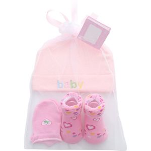 Herfst Winter Baby Muts En Wanten Meisje Jongen Cap Sokken Comfy Infant Hoed & Handschoenen Katoen Peuter Pasgeboren Baby Accessorise voor 0-3