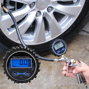0-200PSI Digitale Bandenspanningsmeter Auto Air Psi Meter Tyre Pressure Tester 1/8 Npt A5YD