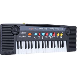 BMDT-37 Toetsen Multifunctionele Mini Elektronische Keyboard Piano Muziek Speelgoed Met Microfoon Educatief Electone Voor Kinderen B