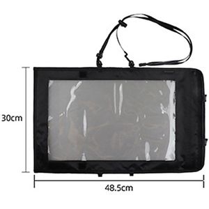 Draagbare Clear Camping Transparante Outdoor Waterdichte Tas Kaart Cover Dry Case Wandelen Lichtgewicht Paspoorthouder Opslag Pouch